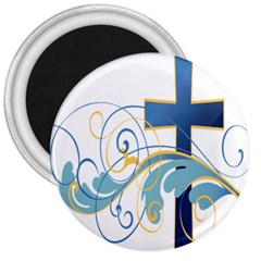 Easter Clip Art Free Religious 3  Magnets