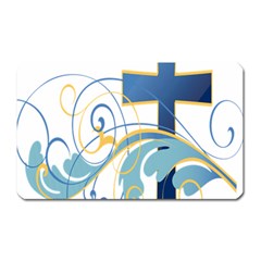 Easter Clip Art Free Religious Magnet (rectangular) by Mariart