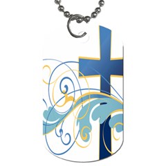 Easter Clip Art Free Religious Dog Tag (one Side) by Mariart