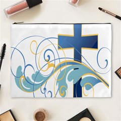 Easter Clip Art Free Religious Cosmetic Bag (xl) by Mariart