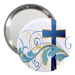 Easter Clip Art Free Religious 3  Handbag Mirrors by Mariart