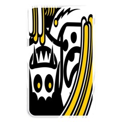 Easter Monster Sinister Happy Magic Rock Mask Face Polka Yellow Memory Card Reader by Mariart