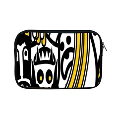 Easter Monster Sinister Happy Magic Rock Mask Face Polka Yellow Apple Ipad Mini Zipper Cases by Mariart