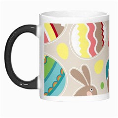 Easter Rabbit Bunny Rainbow Morph Mugs by Mariart