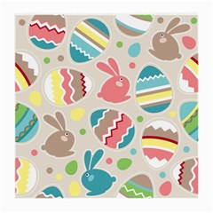 Easter Rabbit Bunny Rainbow Medium Glasses Cloth by Mariart