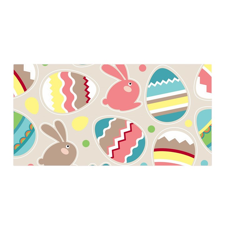 Easter Rabbit Bunny Rainbow Satin Wrap