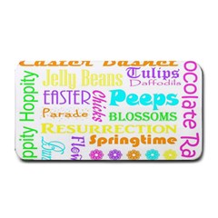 Easter Subway Blossoms Color Rainbow Chocolate Medium Bar Mats by Mariart