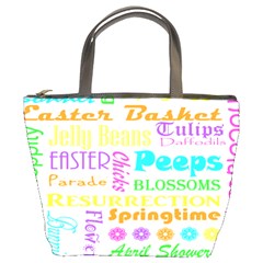 Easter Subway Blossoms Color Rainbow Chocolate Bucket Bags by Mariart