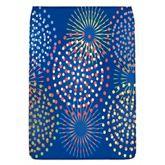 Fireworks Party Blue Fire Happy Flap Covers (s)  by Mariart