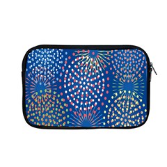 Fireworks Party Blue Fire Happy Apple Macbook Pro 13  Zipper Case by Mariart