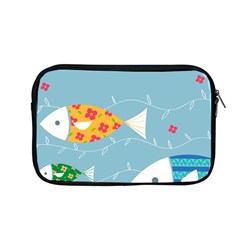 Fish Cute Swim Blue Sea Apple Macbook Pro 13  Zipper Case by Mariart