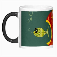 Fish Predator Sea Water Beach Monster Morph Mugs by Mariart