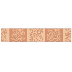 Flower Floral Leaf Frame Star Brown Flano Scarf (large) by Mariart