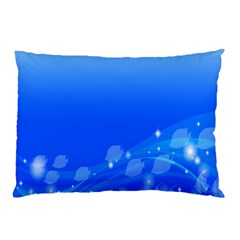 Fish Swim Blue Water Swea Beach Star Wave Chevron Pillow Case by Mariart