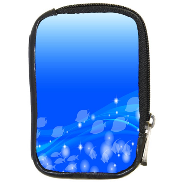 Fish Swim Blue Water Swea Beach Star Wave Chevron Compact Camera Cases