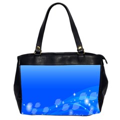 Fish Swim Blue Water Swea Beach Star Wave Chevron Office Handbags (2 Sides)  by Mariart