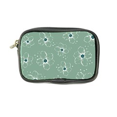 Flower Floral Sakura Sunflower Rose Blue Coin Purse