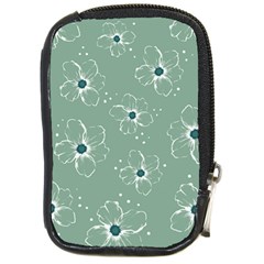 Flower Floral Sakura Sunflower Rose Blue Compact Camera Cases by Mariart