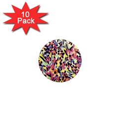 French Crepe Colour Pink 1  Mini Magnet (10 Pack)  by Mariart