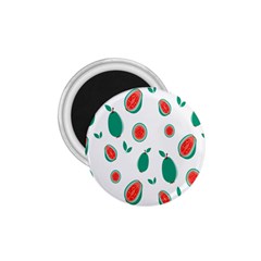 Fruit Green Red Guavas Leaf 1 75  Magnets by Mariart