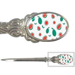 Fruit Green Red Guavas Leaf Letter Openers