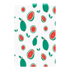 Fruit Green Red Guavas Leaf Shower Curtain 48  X 72  (small)  by Mariart