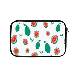 Fruit Green Red Guavas Leaf Apple Macbook Pro 13  Zipper Case by Mariart