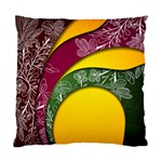 Flower Floral Leaf Star Sunflower Green Red Yellow Brown Sexxy Standard Cushion Case (Two Sides) Front