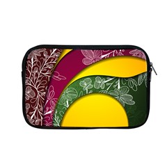 Flower Floral Leaf Star Sunflower Green Red Yellow Brown Sexxy Apple Macbook Pro 13  Zipper Case