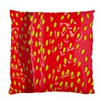 Fruit Seed Strawberries Red Yellow Frees Standard Cushion Case (One Side) Front