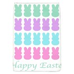 Happy Easter Rabbit Color Green Purple Blue Pink Flap Covers (L)  Front