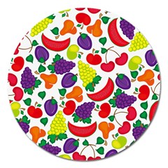 Fruite Watermelon Magnet 5  (Round)