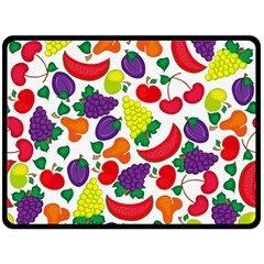 Fruite Watermelon Fleece Blanket (Large) 