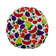 Fruite Watermelon Standard 15  Premium Round Cushions