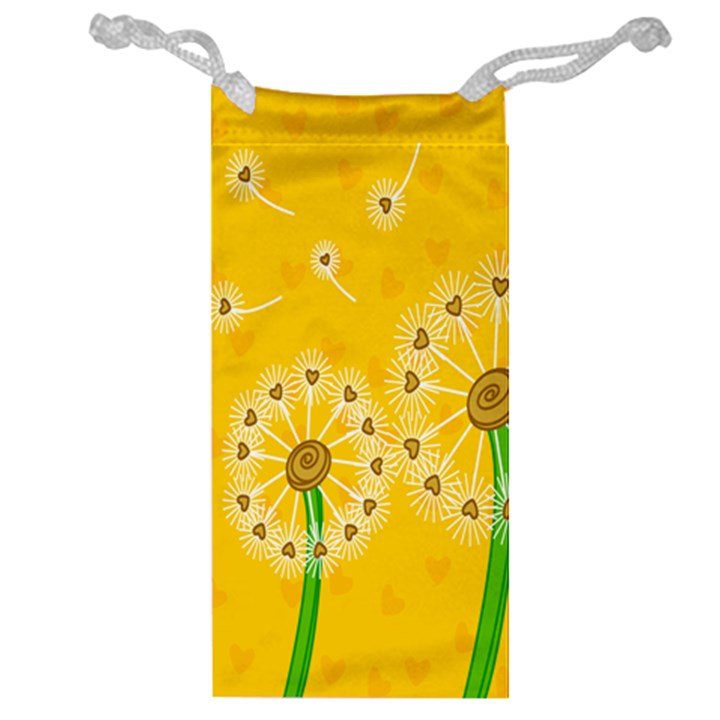 Leaf Flower Floral Sakura Love Heart Yellow Orange White Green Jewelry Bag