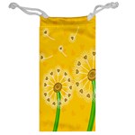 Leaf Flower Floral Sakura Love Heart Yellow Orange White Green Jewelry Bag Back