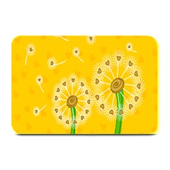 Leaf Flower Floral Sakura Love Heart Yellow Orange White Green Plate Mats