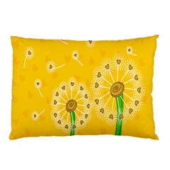 Leaf Flower Floral Sakura Love Heart Yellow Orange White Green Pillow Case