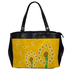 Leaf Flower Floral Sakura Love Heart Yellow Orange White Green Office Handbags