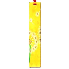 Leaf Flower Floral Sakura Love Heart Yellow Orange White Green Large Book Marks by Mariart