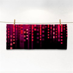 Line Vertical Plaid Light Black Red Purple Pink Sexy Cosmetic Storage Cases by Mariart