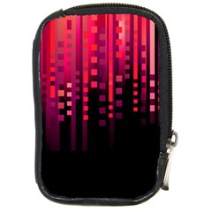 Line Vertical Plaid Light Black Red Purple Pink Sexy Compact Camera Cases by Mariart