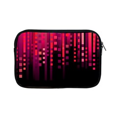 Line Vertical Plaid Light Black Red Purple Pink Sexy Apple Ipad Mini Zipper Cases by Mariart