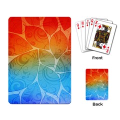 Leaf Color Sam Rainbow Playing Card by Mariart