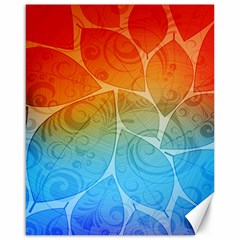 Leaf Color Sam Rainbow Canvas 16  X 20  