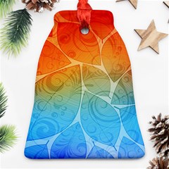 Leaf Color Sam Rainbow Bell Ornament (two Sides) by Mariart