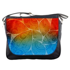 Leaf Color Sam Rainbow Messenger Bags by Mariart