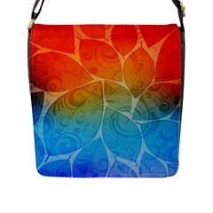 Leaf Color Sam Rainbow Flap Messenger Bag (l)  by Mariart