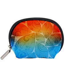 Leaf Color Sam Rainbow Accessory Pouches (small)  by Mariart