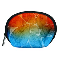 Leaf Color Sam Rainbow Accessory Pouches (medium)  by Mariart